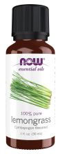 Lemongrass Oil - 1 oz. Bottle Front
