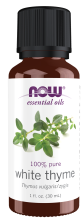 White Thyme Oil - 1 fl. oz. Bottle Front
