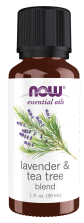 Lavender & Tea Tree Oil Blend - 1 fl. oz. Bottle Front