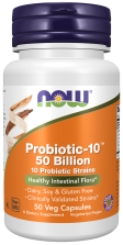 Probiotic-10™ 50 Billion - 50 Veg Capsules Bottle Front