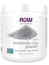Bentonite Clay Powder - 11 oz. Jar Front