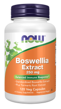 Boswellia Extract 250 mg - 120 Veg Capsules Bottle Front