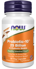 Probiotic-10™ 25 Billion - 30 Veg Capsules Bottle Front