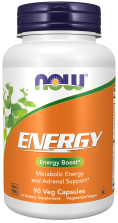 Energy - 90 Veg Capsules Bottle Front