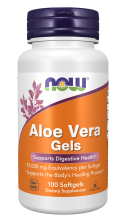 Aloe Vera 10,000 mg - 100 Softgels Bottle Front
