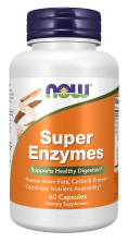 Super Enzymes - 60 Capsules Bottle Front