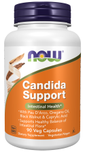 Candida Support - 90 Veg Capsules Bottle Front