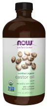 Castor Oil, Organic Bottle Front