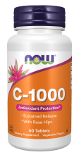 Vitamin C-1000 Sustained Release - 60 Tablets Bottle Front