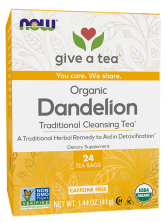 Dandelion Tea, Organic - 24 Tea Bags Box Front