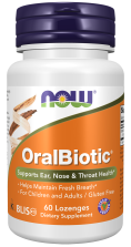 OralBiotic® - 60 Lozenges Bottle Front