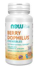 BerryDophilus™ Kids - 60 Chewables Bottle Front 