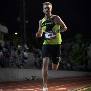 Josh Kerr Running at night