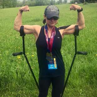 Devann Murphy Flexing 