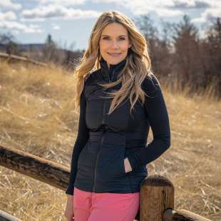 Kristen McGee standing outside 