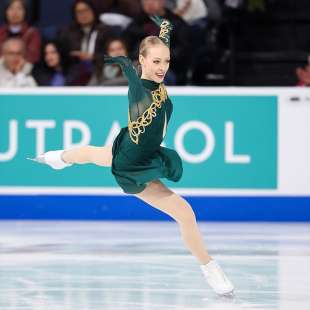 Bradie Tennell on the ice