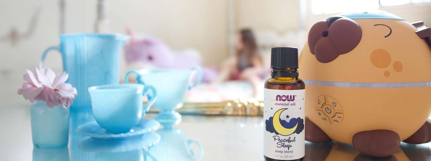 NOW Solutions Puppy Diffuser and Peaceful Sleep Essential Oil