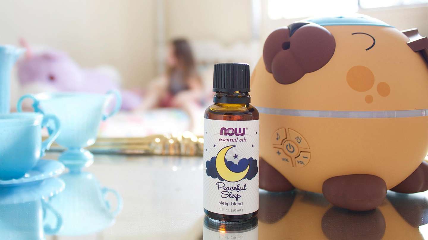 NOW Solutions Puppy Diffuser and Peaceful Sleep Essential Oil