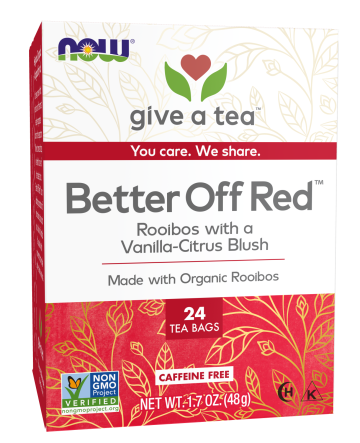Better Off Red™ Rooibos Tea - 24 Tea Bags Box