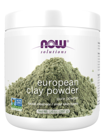 European Clay Powder - 14 oz. Jar Front
