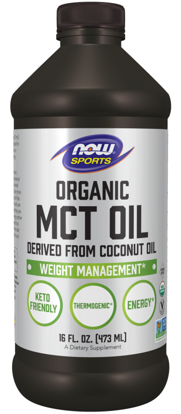MCT Oil, Organic - 16 fl. oz. Bottle Front