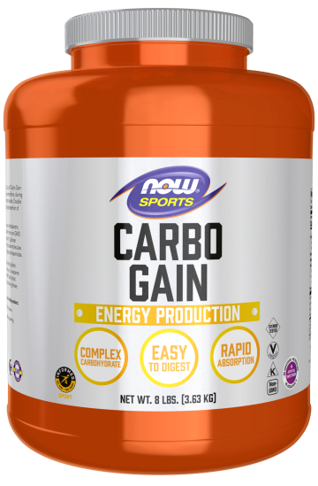 Carbo Gain Powder - 8 lbs. Bottle Front