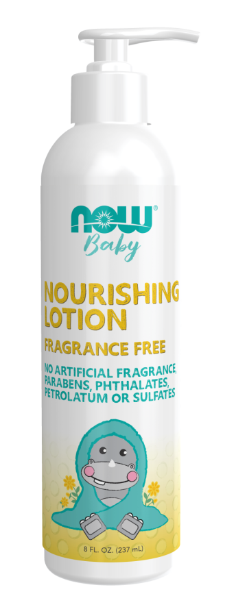 Nourishing Baby Lotion, Fragrance Free - 8 fl. oz. Bottle Front
