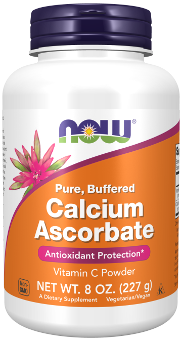 Calcium Ascorbate Powder - 8 oz. Bottle Front
