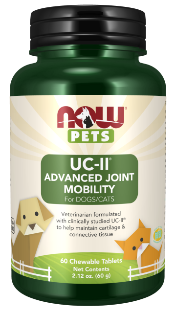 UC-II Advanced Joint Mobility Chewable Tablets Bottle Front
