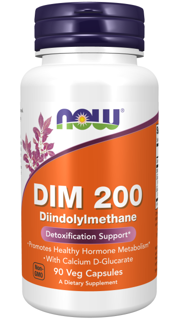 DIM 200 Diindolylmethane - 90 Veg Capsules Bottle Front