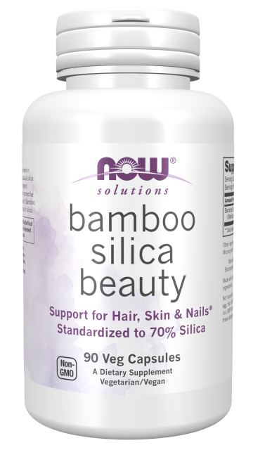 Bamboo Silica Beauty - 90 Veg Capsules Bottle Front