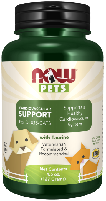 Cardiovascular Support for Dogs & Cats - 4.5 oz. Powder Bottle Front
