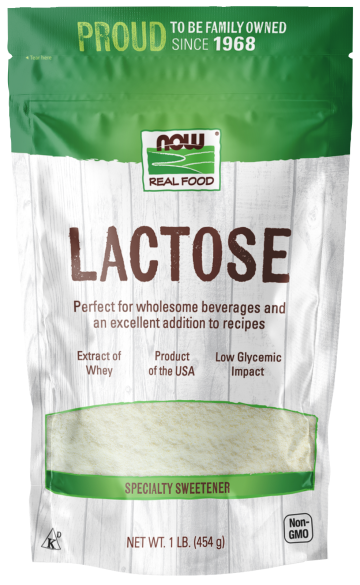 Lactose Powder - 1 lb. Bag Front