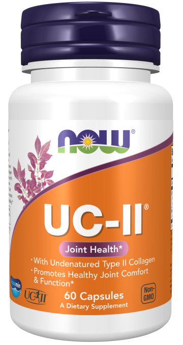 UC-II® Type II Collagen - 60 Veg Capsules Bottle Front