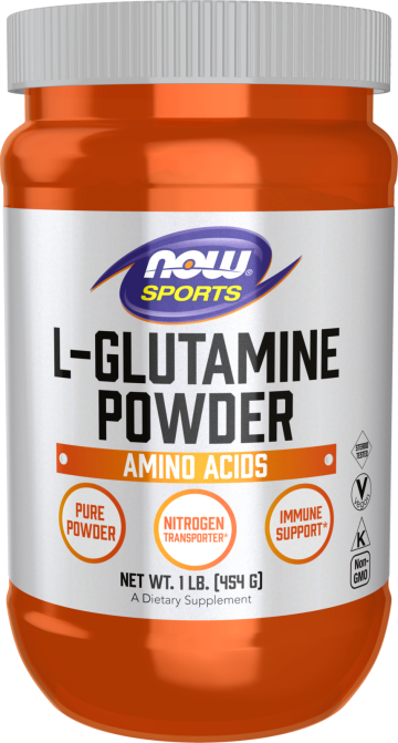 L-Glutamine Powder - 1 lb. Bottle Front