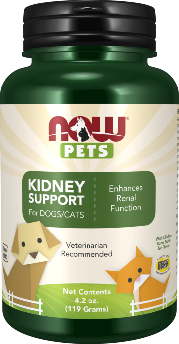 Kidney Support for Dogs & Cats Powder - 4.2 oz. Bottle Front