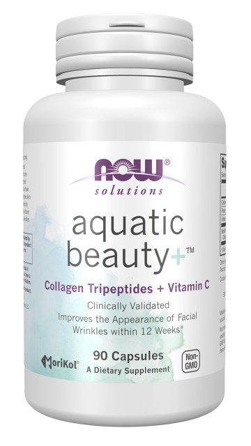 Aquatic Beauty +™ - 90 Capsules Bottle Front