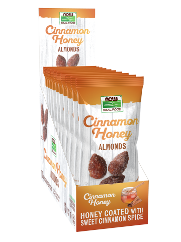 Almonds, Cinnamon Honey - 10 - 1.25 oz. (35g) Packets container front