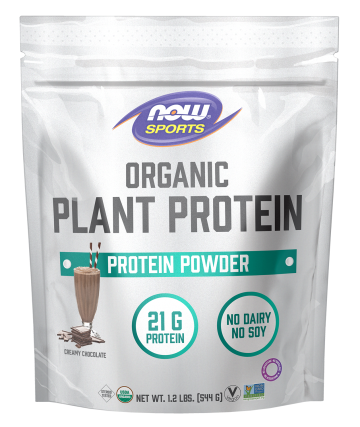 Plant Protein, Organic Creamy Chocolate Powder - 1.2 lbs.
