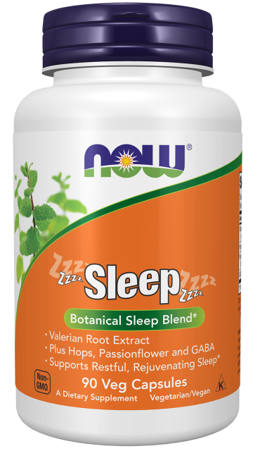 Sleep - 90 Veg Capsules Bottle Front