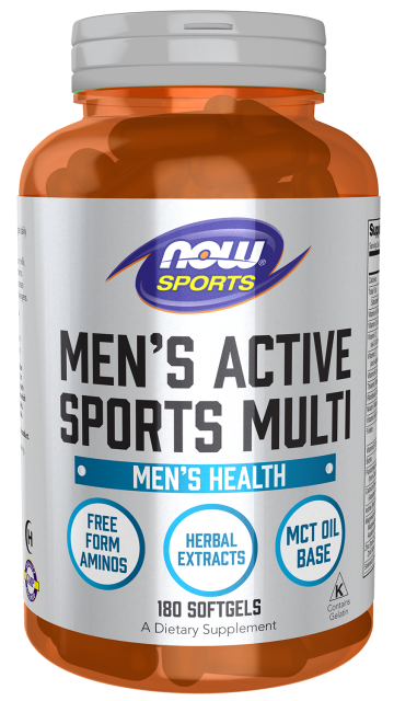 Men's Active Sports Multi - 180 Softgels Bottle