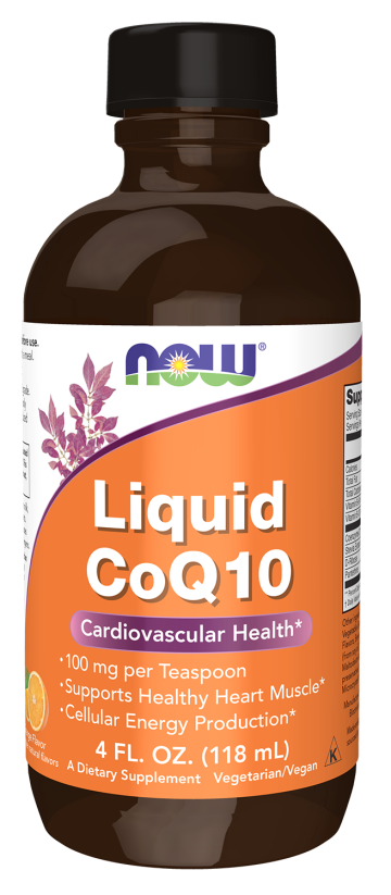 CoQ10 Liquid - 4 fl. oz. Bottle Front