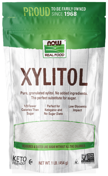 Xylitol - 1 lb. Bag Front
