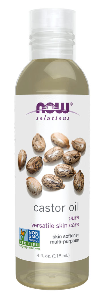 Castor Oil - 4 fl. oz. Bottle Front