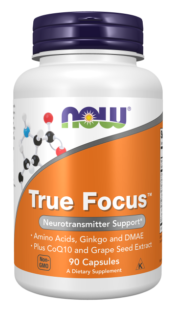 True Focus™ - 90 Veg Capsules Bottle Front