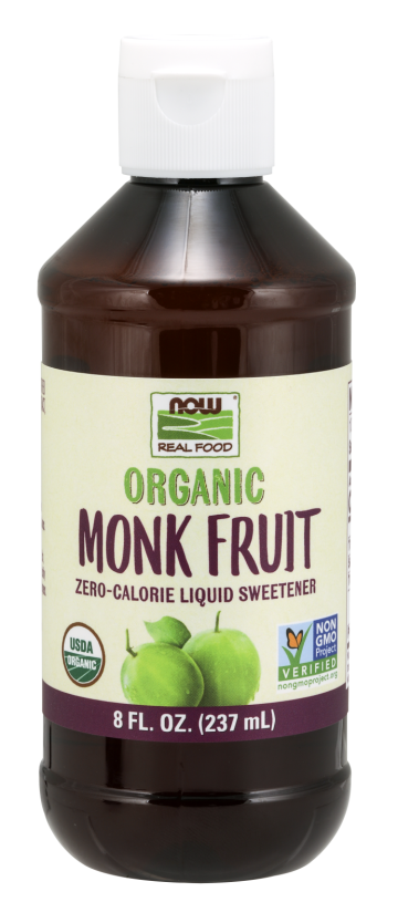 Monk Fruit Liquid, Organic - 8 fl. oz. Bottle Front