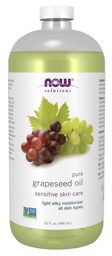 Grapeseed Oil - 32 fl. oz. Bottle Front