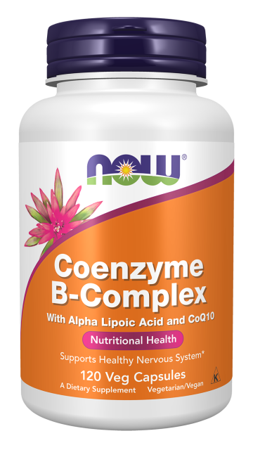 Co-Enzyme B-Complex - 120 Veg Capsules Bottle Front