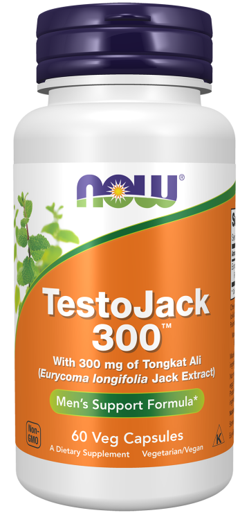 TestoJack 300™ - 60 Veg Capsules Bottle Front