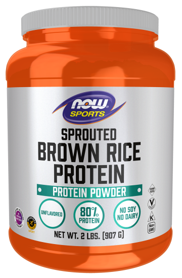 Sprouted Brown Rice Protein - 2 lbs. Bottle Front